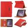Mobigear Luxury Coque iPad 9 (2021) Etui + Porte-crayon - Rouge
