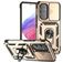 Mobigear Armor Ring Cam Slide Coque Samsung Galaxy A54 Coque arrière Rigide Anti-Chocs avec Anneau-Support et Protecteur Lentilles - Or
