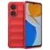 Mobigear Bumpy Coque HONOR X7 Coque arrière en TPU Souple - Rouge
