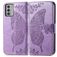 Mobigear Butterfly Housse Nokia G42 Etui Porte-Monnaie - Violet