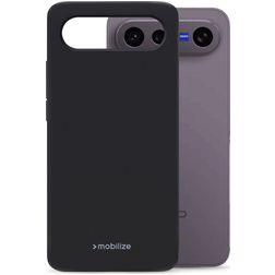 Mobilize Rubber Gelly Vivo V70 FE TPU souple Coque arrière - Noir