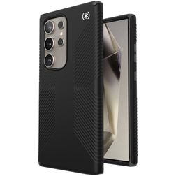 Speck Presidio2 Grip Coque Samsung Galaxy S24 Ultra Coque arrière Rigide Anti-Chocs - Noir