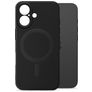 My Style Protective Flex Coque iPhone 16 MagSafe Coque arrière en TPU Souple - Noir