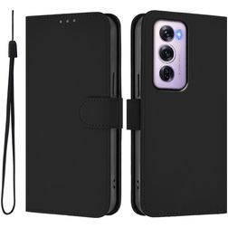 Mobigear Urban Wallet Housse OPPO Reno 12 Pro Etui Porte-Monnaie - Noir