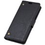 Mobigear Ranch Housse Motorola One Power Etui Porte-Monnaie - Noir