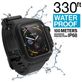 Catalyst Waterproof Case Bracelet Silicone Apple Watch - 44 mm Fermeture boucle ardillon - Noir