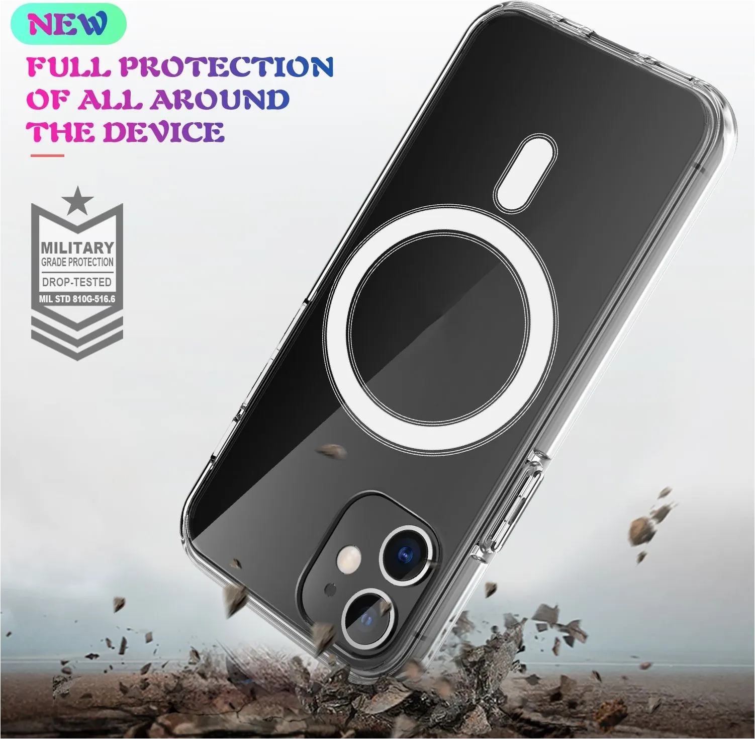 Coque Rigide Cristal Transparente Pour HTC P3600 / S300+ / M7000 - Protection Dure