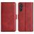 Mobigear Slim Magnet Housse Samsung Galaxy M55 Etui Porte-Monnaie - Rouge