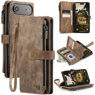 CaseMe C30 Housse iPhone Air Etui Porte-Monnaie - Marron