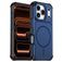 Mobigear Airbag Shockproof iPhone 17 Pro Max MagSafe Plastique rigide Coque arrière - Bleu