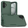 Mobigear Heavy Armor iPhone 16 Plus Plastique rigide Coque arrière Antichoc - Vert