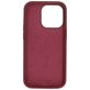 Mobiparts Coque iPhone 14 Pro Coque arrière en Silicone - Plum Red