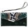 Mobilize Gelly Velvet Samsung Galaxy A21s Détachable 2in1 Pochette - Green Snake
