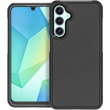 Mobigear Traveller Coque Samsung Galaxy A16 Coque arrière en TPU Souple - Noir