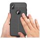 Mobigear Luxury Coque iPhone XS Max Coque arrière en TPU Souple - Noir
