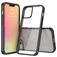 Mobigear Crystal iPhone 13 Plastique rigide Coque arrière - Noir