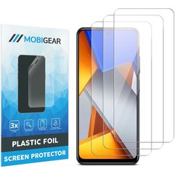 Mobigear POCO M4 Pro 4G Protection d'écran Film - Compatible Coque (Lot de 3)