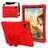 Mobigear Butterfly Coque iPad Air 11 Pouces (2026) Coque arrière en EVA + Bandoulière + Support Amovible - Rouge