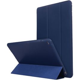 Mobigear Tri-Fold Gel Coque iPad 7 (2019) Etui en TPU,Similicuir - Bleu