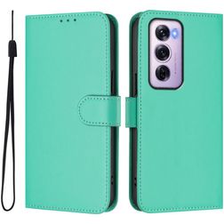 Mobigear Urban Wallet Housse OPPO Reno 12 Pro Etui Porte-Monnaie - Vert