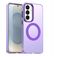 Mobigear Shockproof Coque Samsung Galaxy S26 Plus MagSafe Coque arrière Rigide - Violet