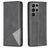 Mobigear Rhombus Slim Housse Samsung Galaxy S24 Ultra Etui - Noir