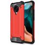 Mobigear Outdoor Coque POCO F2 Pro Coque arrière Rigide Anti-Chocs - Rouge