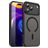 Mobigear Shockproof iPhone 17 Pro Max MagSafe Plastique rigide Coque arrière - Noir