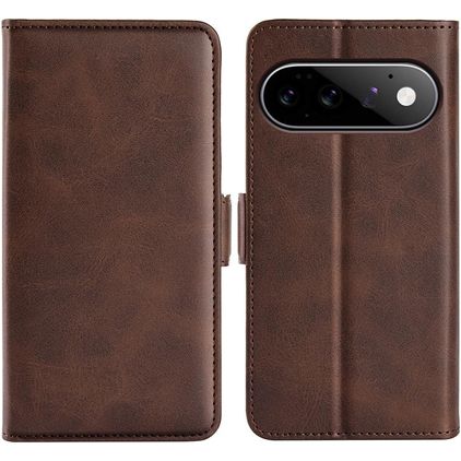 Mobigear Slim Magnet Housse Google Pixel 11 Etui Porte-Monnaie - Marron