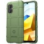Mobigear Rugged Shield Coque POCO M5 Coque arrière en TPU Souple Anti-Chocs - Vert
