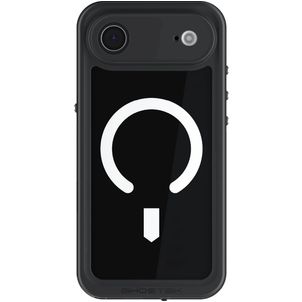 Ghostek Nautical Slim Coque iPhone Air MagSafe Coque arrière Imperméable Rigide Anti-Chocs - Noir