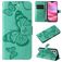 Mobigear Butterfly Housse iPhone 16 Etui Porte-Monnaie - Vert
