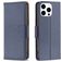 Mobigear Excellent Housse iPhone 16 Pro Max Etui Porte-Monnaie - Bleu
