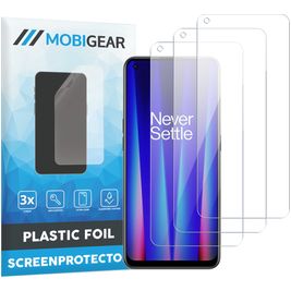 Mobigear OnePlus Nord CE 2 Protection d'écran Film - Compatible Coque (Lot de 3)