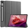 Mobigear Tri-Fold Coque Lenovo Tab P12 Etui - Gris