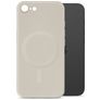 My Style Protective Flex Coque iPhone SE (2020) MagSafe Coque arrière en TPU Souple - Antique White