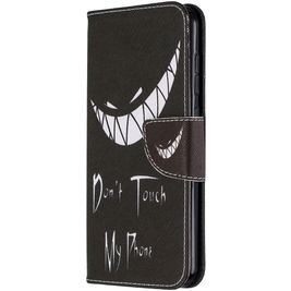 Mobigear Design Housse Nokia 2.3 Etui Porte-Monnaie - Do Not Touch