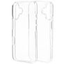 Mobiparts Classic Coque Transparente iPhone 16 Coque arrière en TPU Souple - Transparent