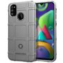 Mobigear Rugged Shield Coque Samsung Galaxy M31 Coque arrière en TPU Souple Anti-Chocs - Gris