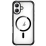 Valenta Full Cover Coque Transparente iPhone 17 MagSafe Coque arrière en Verre trempé Anti-Chocs - Transparent