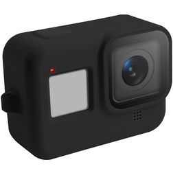 Mobigear Classic Coque GoPro Hero 8 Coque en Silicone Souple - Noir