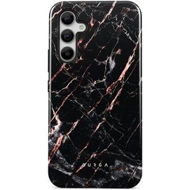 Burga Tough Coque Samsung Galaxy A55 Coque arrière Rigide Anti-Chocs - Rose Gold Marble