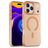 Mobigear Shockproof Coque iPhone 17 Pro Max MagSafe Coque arrière Rigide - Orange