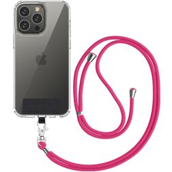 Mobigear Lanyard - Cordon de téléphone universel ajustable - Rose