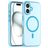 Mobigear Shockproof Coque iPhone 16 Plus MagSafe Coque arrière en TPU Souple - Bleu