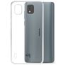 Mobilize Gelly Coque Transparente Nokia C2 2E Coque arrière en TPU Souple - Transparent