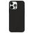 Valenta Snap Luxe iPhone 13 Pro Max Cuir véritable Coque arrière - Noir