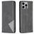 Mobigear Rhombus Slim Housse iPhone 15 Pro Max Etui - Noir