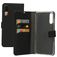 Mobiparts Saffiano Wallet Samsung Galaxy A70 Étui Portefeuille - Noir