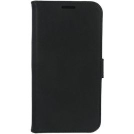 Valenta Classic Housse iPhone 12 Pro Max Etui en Cuir Véritable Porte-Monnaie - Noir